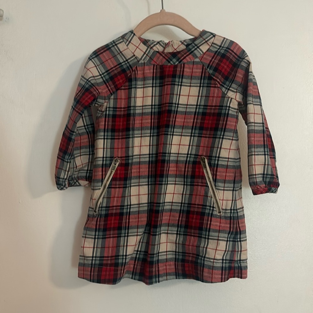 GAP plaid dress. 2T